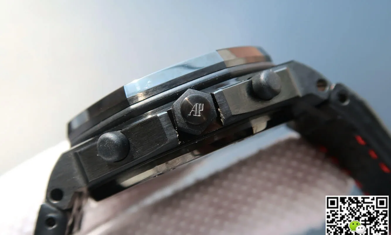 Audemars Piguet Royal Oak Offshore 26186SN.OO.D101CR.01 JF Factory 1:1 Best Edition Replica Watch Black Strap